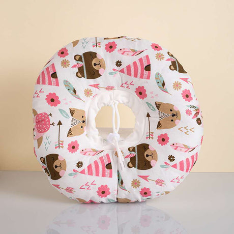 2 pcs Cupid's arrow pattern Pet Recovery Collar - Comfortable Anti-Lick Cone for Cats & Dogs Size S