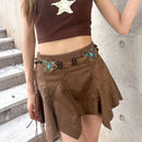 2 PCS Butterfly Ethnic Style Waist Chain - Beaded Bohemian Belt for Women