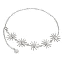 2 PCS (Style 2)Statement Body Chain Belt - Women's Sun Flower Waist Jewelry