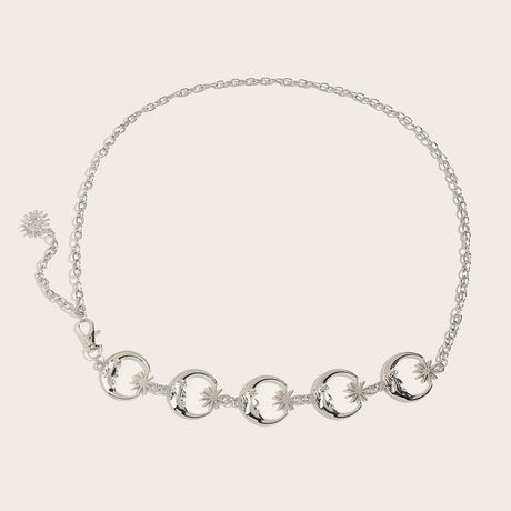 2 PCS (Style 4)Statement Body Chain Belt - Women's Sun Flower Waist Jewelry