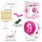 Pink Automatic Bead Loader - Electric DIY Jewelry Making Kit with Accessories
