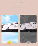 Black And White Cats Cute Cartoon Umbrella - Sun/Rain Umbrella