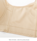 34/75B Black Corrective Posture Bra - Minimizes Side Boob, Shapes and Lifts