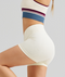 Beige Yoga Shorts - Seamless, High Waist, Tummy Control Size S