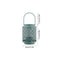 Green Vintage Style Candle Lantern - Iron Tabletop Centerpiece for Home Decor