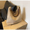 Beige Women's Vintage Bucket Bag - Fashionable Shoulder Bag