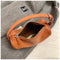 Red Minimalist Shoulder Bag - High-End Cylindrical Design