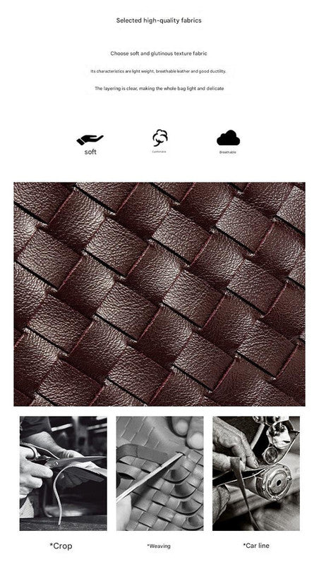 Black Woven Shoulder Bag - Stylish Dumpling Bag, Simple and Versatile Crossbody for Women