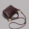 Grape Purple Woven Shoulder Bag - Stylish Dumpling Bag, Simple and Versatile Crossbody for Women