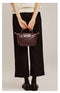 Grape Purple Woven Shoulder Bag - Stylish Dumpling Bag, Simple and Versatile Crossbody for Women
