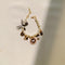 Black 4-PCS Pearl Charm Pet Necklace - Adjustable Bowknot Collar for Small Dogs & Cats (L: 30+5CM)