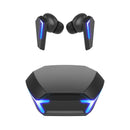 Black Wireless Gaming Earbuds - Bluetooth 5.2, Low Delay, 3D Stereo