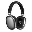 Black Wireless Over-Ear Headphones - Bluetooth 5.3, Knob Control