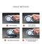 Gray 3M Pet Leash Retractable - Tangle-Free, Extendable Pet Leash for Walking