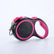 Rose Red 3M Pet Leash Retractable - Tangle-Free, Extendable Pet Leash for Walking