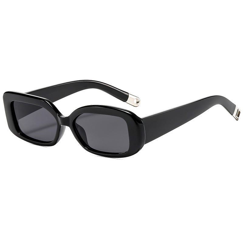 2-pcs Retro Rectangular Sunglasses for Women & Men
