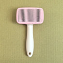 Pink 8-Piece Pet Grooming Tool Set - Brushes, Nail Clippers & More