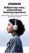 Pink Comfortable Over-Ear Headphones - Hi-Fi Sound, Long Battery, Swivel Control