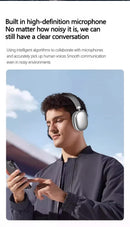 Green Comfortable Over-Ear Headphones - Hi-Fi Sound, Long Battery, Swivel Control