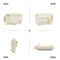 Khaki Waterproof Wristlet Wallet - Nylon Pouch for Cards, Phone & Coins(Without Mobile Phone)