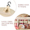 Black Stylish Travel Makeup Organizer Bag with Hanging Hook - Waterproof & Spacious Design