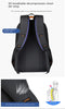 Black And Green Large Capacity Business Backpack for Men and Women - Waterproof Laptop School Bag with Breathable Design