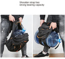 Black And Green Large Capacity Business Backpack for Men and Women - Waterproof Laptop School Bag with Breathable Design