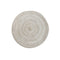 8 Pcs Begie Woven Round Placemat - Non-Slip, Heat-Resistant Dining Table Mat,  30cm