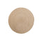 8 Pcs Khaki Woven Round Placemat - Non-Slip, Heat-Resistant Dining Table Mat,  30cm
