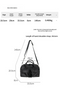 Green Casual Nylon Tote Bag - Lightweight Korean-Style Crossbody Bag, Large Capacity