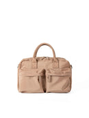 Khaki Casual Nylon Tote Bag - Lightweight Korean-Style Crossbody Bag, Large Capacity