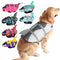 Size XS Grey Pet Life Jacket for Dogs - Summer Swimming Safety Vest with Shark Fin for Small to Large Breeds
