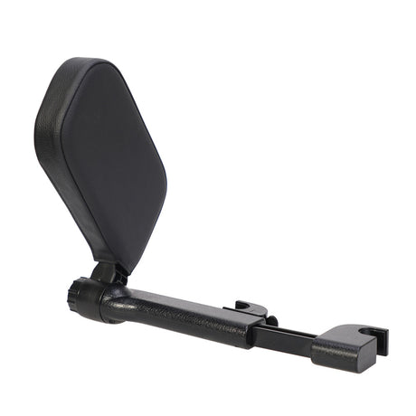 Black Car Side Headrest Pillow for Travel - Adjustable Neck Support Cushion for Rear Seat Comfort and Safety