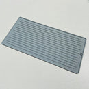 30*14.5CM Grey Silicone Draining Mat 4-Pack - Heat-Resistant Non-Slip Kitchen and Bathroom Pad for Cups and Utensils
