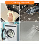 4 Pcs Light Grey Waterproof Pet Car Seat Cover - Scratch-Resistant Oxford Cloth  for Dogs and Cats (106 x 49 cm)