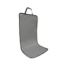4 Pcs Dark Grey Waterproof Pet Car Seat Cover - Scratch-Resistant Oxford Cloth  for Dogs and Cats (106 x 49 cm)