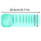 3 Pcs Khaki Silicone Makeup Brush Organizer and Cleaning Rack - Wall-Mounted Holder with Brush Cleaning Texture
