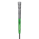 2 Pcs Green Standard MCC PLUS4 Golf Grip - Standard Rubber and Cotton Thread Hybrid, 265 mm, 52g, Core 60