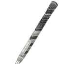 2 Pcs Grey MCC PLUS4 Midsize Golf Grip - Rubber and Cotton Thread Hybrid, 265 mm, 72g, Core 60