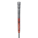 2 Pcs Red MCC PLUS4 Midsize Golf Grip - Rubber and Cotton Thread Hybrid, 265 mm, 72g, Core 60
