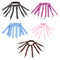 Blue Heatless Octopus Hair Curlers 2-Pack - 50cm Soft Fabric Curling Rods for Effortless, Damage-Free Curls