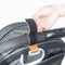 Pink Stroller Hooks 4-Pack - Leather and Alloy Pram Hooks with Velcro for Mom Bags and Accessories