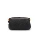 Black Mini Jewelry Pouch - Compact PU Leather Coin Purse for Earrings, Rings, and Necklaces, 6.5x5x3.5cm