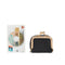 Yellow Mini Jewelry Pouch - Compact PU Leather Coin Purse for Earrings, Rings, and Necklaces, 6.5x5x3.5cm