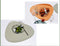 4 Pcs Green Nordic-Style PVC Leather Placemats Set of 4 - Waterproof, Heat-Resistant, and Oil-Proof Triangular Table Mats