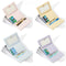 Purple Compact Women's Bow-Accent Wallet - Fresh Minimalist PU Leather Foldable Card Holder with Multiple Slots