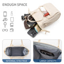 Green Mini Waterproof Oxford Backpack - Lightweight 263g Travel Crossbody Bag with Adjustable Straps