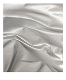 Silver Luminous Silver Nylon Underarm Shoulder Bag - Convertible Crossbody Hobo with Pouch - Lightweight & Modern