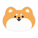 2 Pcs Style 9 Yellow Puppy pattern Cartoon Pet Feeding Mat for Cats & Dogs - Absorbent Diatom Mud Splash-Proof Mat, Easy to Clean