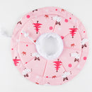 2 Pcs Size M Pink Comfortable Pet Recovery Collar | Waterproof Anti-Lick Collar for Cats & Dogs